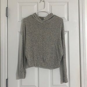 Grey lightweight hoodie